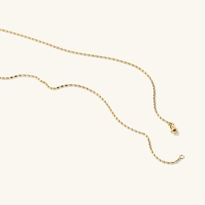 Barrel Link Chain Necklace from Mejuri