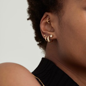 Round Topaz Studs from Mejuri