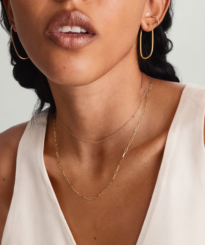 Boyfriend Bold Chain Necklace from Mejuri