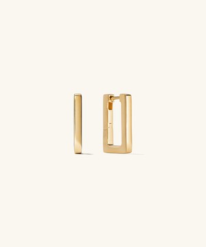 Block Medium Hoops from Mejuri