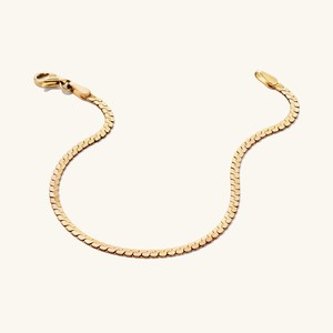 Serpentine Chain Bracelet from Mejuri