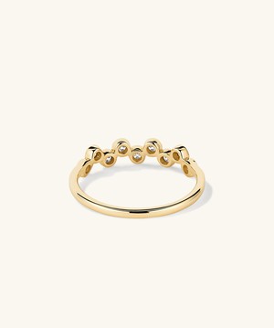 Bezel Lab Grown Diamond Zig-Zag Ring from Mejuri