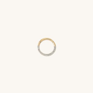 Cartilage PavÃ© Diamond Mini Hoop from Mejuri