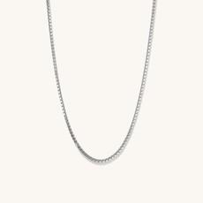 Square Box Chain Necklace from Mejuri