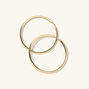 Tube Oversized Hoops from Mejuri