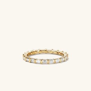 Baguette Diamond Eternity Band from Mejuri