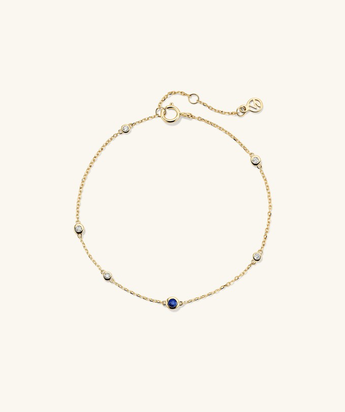 Multi Gemstone Station Bracelet from Mejuri