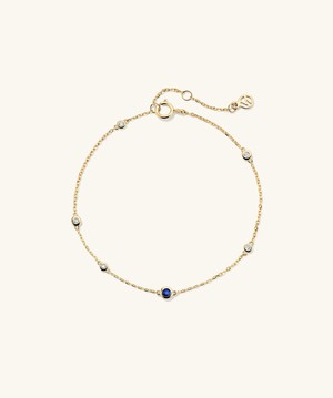 Multi Gemstone Station Bracelet from Mejuri