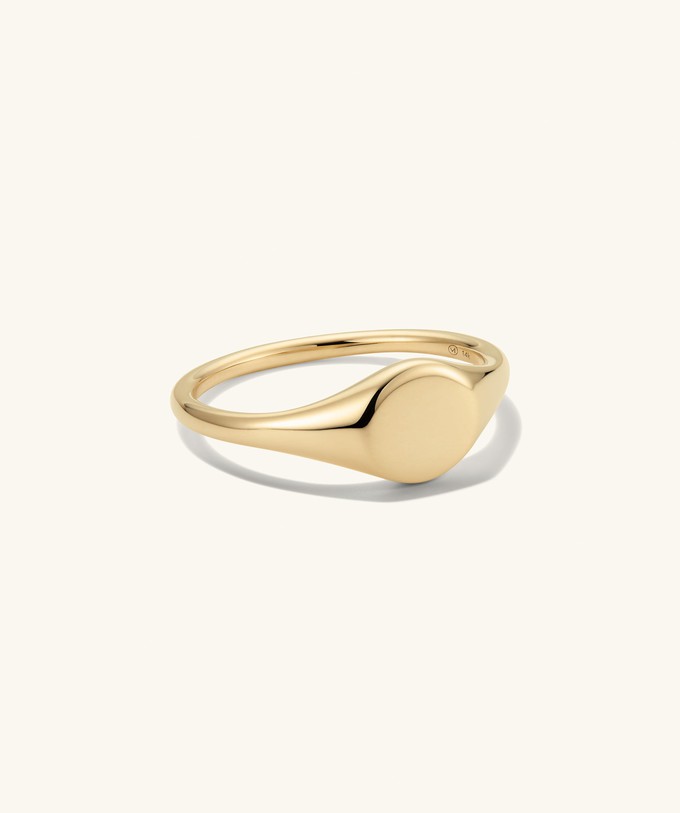 Signet Pinky Ring from Mejuri