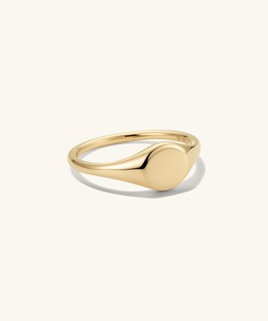 Signet Pinky Ring from Mejuri