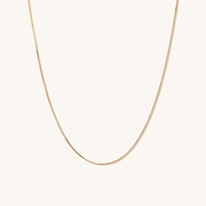Baby Box Chain Necklace from Mejuri