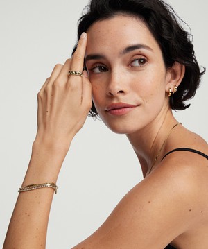 Bezel Lab Grown Diamond Tennis Bracelet from Mejuri