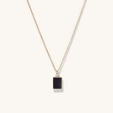 Black Onyx Pendant Necklace from Mejuri