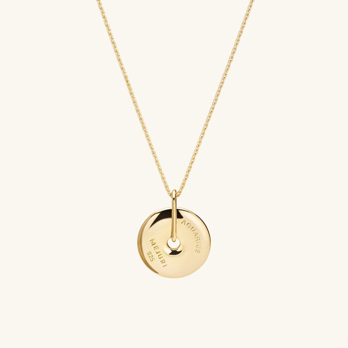 Zodiac Pendant Necklace from Mejuri