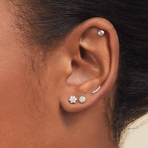 Piercing Studio - Thumbtack Flat Back Stud from Mejuri