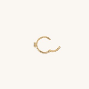 Cartilage Solo Diamond Mini Hoop from Mejuri