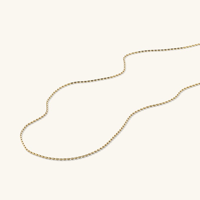 Barrel Link Chain Necklace from Mejuri