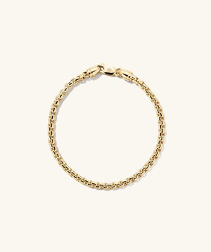 3mm Round Box Chain Bracelet from Mejuri
