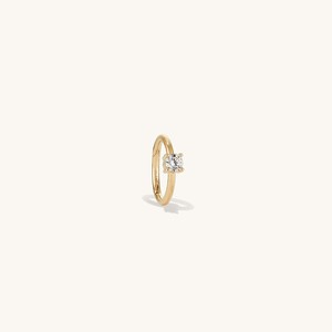 Cartilage Solo Diamond Mini Hoop from Mejuri