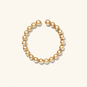 Bold Beaded Diamond Open Ring from Mejuri