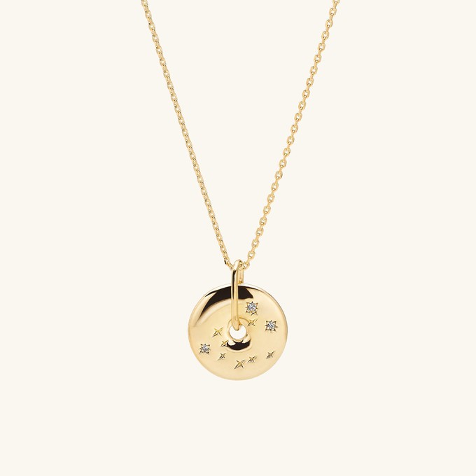 Zodiac Pendant Necklace from Mejuri