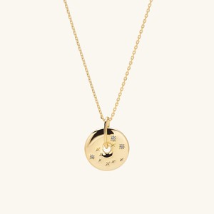 Zodiac Pendant Necklace from Mejuri