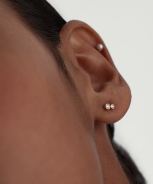 Lab Grown Diamond Cluster Studs from Mejuri
