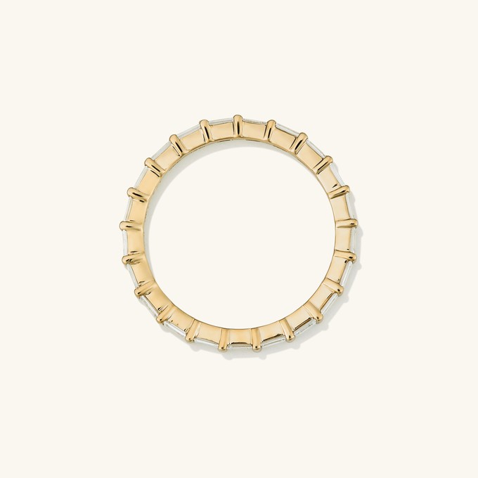 Baguette Diamond Eternity Band from Mejuri