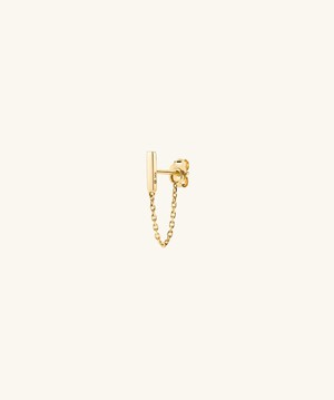 Single Bar Chain Stud from Mejuri