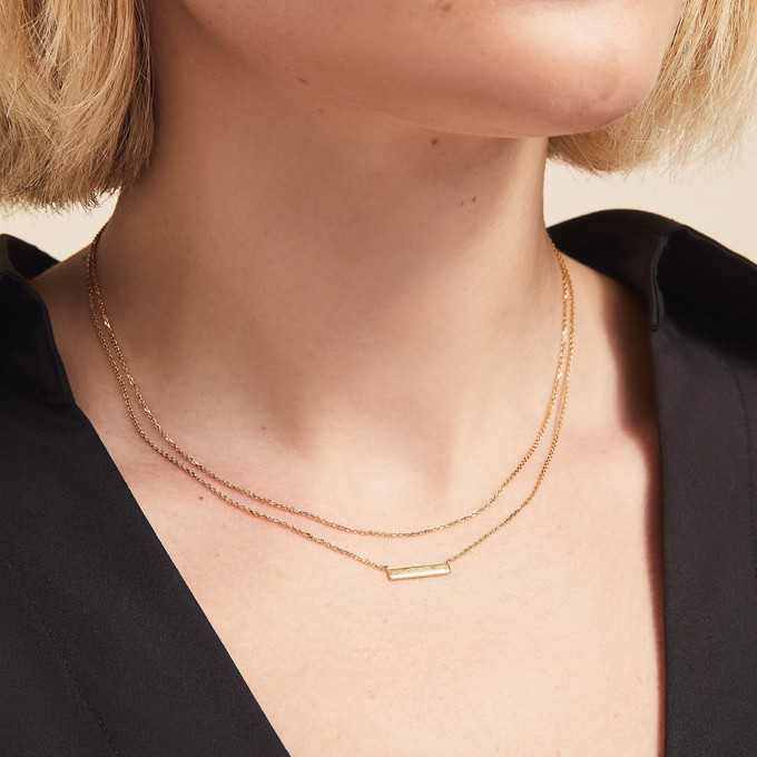 Layered Bar Necklace from Mejuri