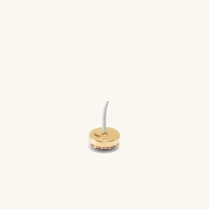 Piercing Studio - Pave Diamond Flat Back Round Stud from Mejuri