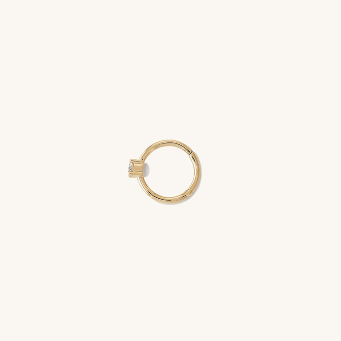 Cartilage Solo Diamond Mini Hoop from Mejuri
