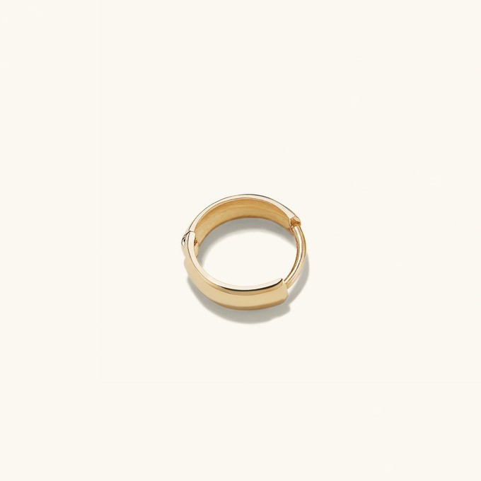 Single Bold Huggie Hoop from Mejuri