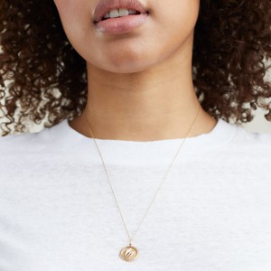 Victory: Winged Coin Charm Pendant from Mejuri