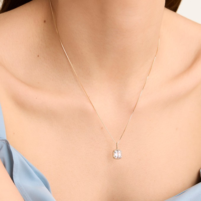 Baby Box Chain Necklace from Mejuri