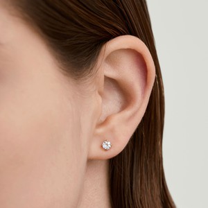 Round Topaz Studs from Mejuri