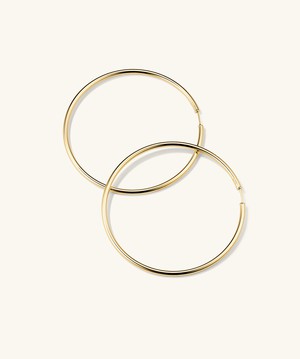 Oversized Thin Hoops from Mejuri