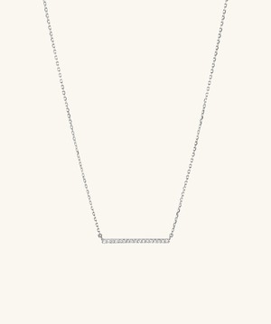 Linear Diamond Necklace from Mejuri