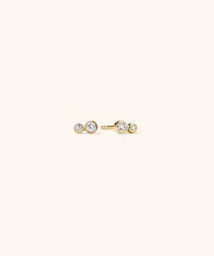 Lab Grown Diamond Cluster Studs from Mejuri