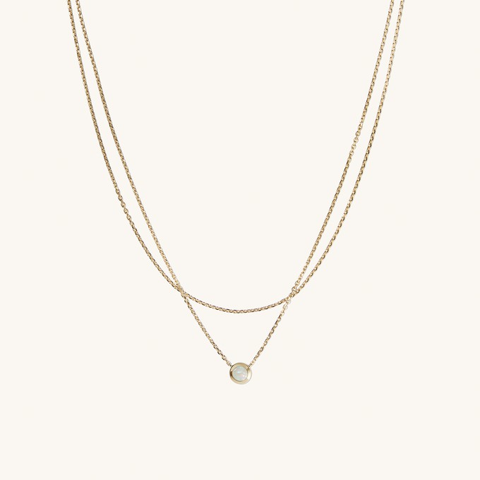 Layered Opal Necklace from Mejuri