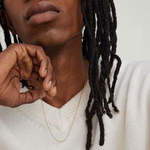 Barrel Link Chain Necklace from Mejuri