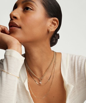 Curb Chain Charm Necklace from Mejuri