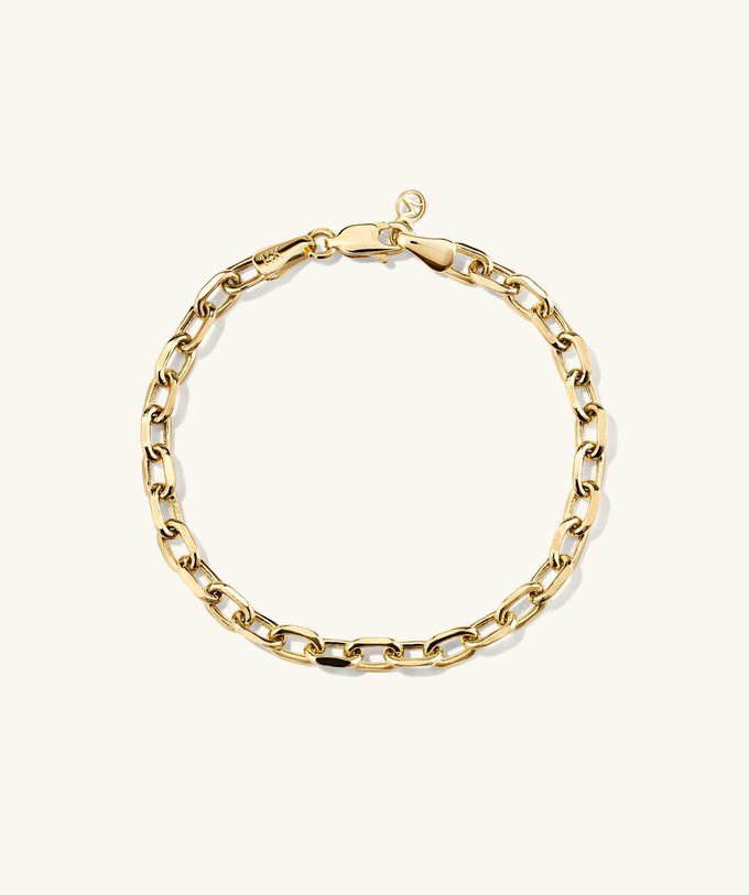 Large Square Oval Chain Bracelet from Mejuri