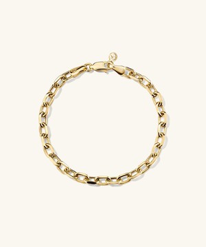 Large Square Oval Chain Bracelet from Mejuri