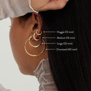 Tube Oversized Hoops from Mejuri