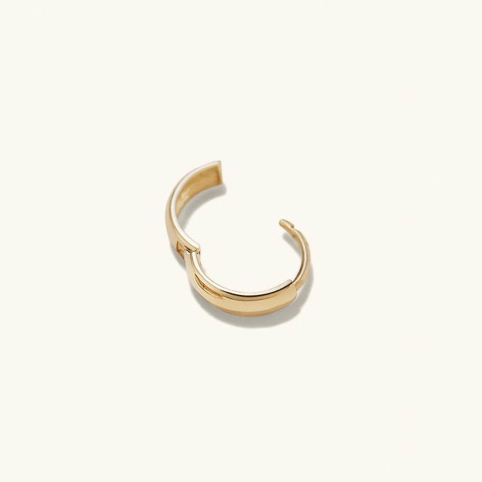 Single Bold Huggie Hoop from Mejuri