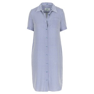 Echo dress zigzag blue - Last size: 36 from Mon Col Anvers