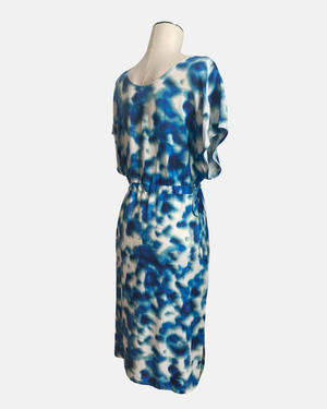 Twist dress Water print from Mon Col Anvers