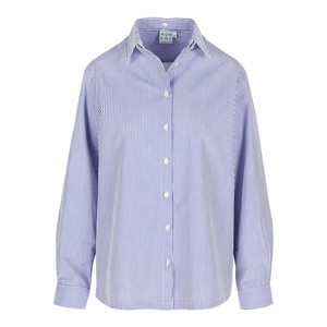 Pixie blouse Blue stripes from Mon Col Anvers