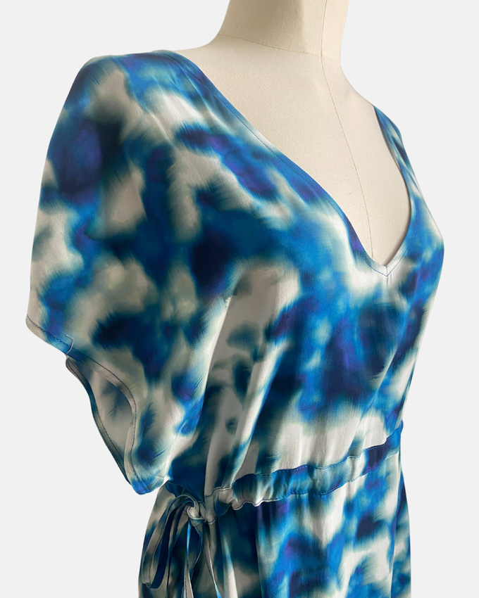 Twist dress Water print from Mon Col Anvers